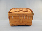 Longaberger 1999 11" x 7.5" Woven Basket w/One Handle