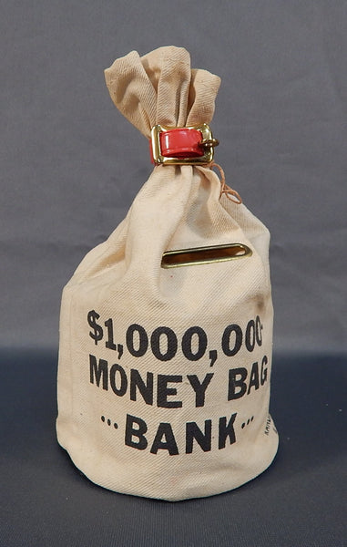 $1,000,000 Money Bag Bank Cloth Piggy Bank