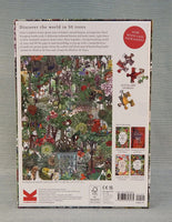 1000 Piece Around The World in 50 Trees Puzzle - Certified Complete!