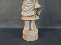 Vintage 12" German Bisque Lady Figurine