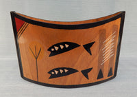 Kakadu Wood Letter Holder