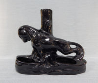 MCM Black Panther Ceramic Figure Lamp Base
