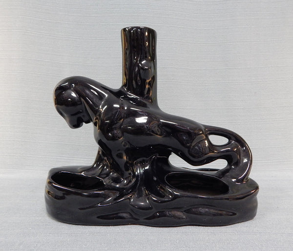 MCM Black Panther Ceramic Figure Lamp Base