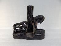 MCM Black Panther Ceramic Figure Lamp Base