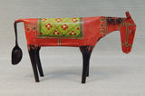 Handmade Folk Art Metal Horse Scuplture