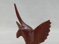 Hand-Carved Wood Sailfish