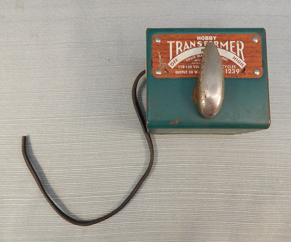 Marx & Co. Hobby Transformer No. 1239 110-120 Volts, 50 W