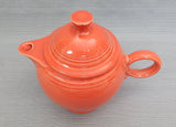 Fiesta Persimmon Tea Pot with Lid