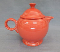 Fiesta Persimmon Tea Pot with Lid