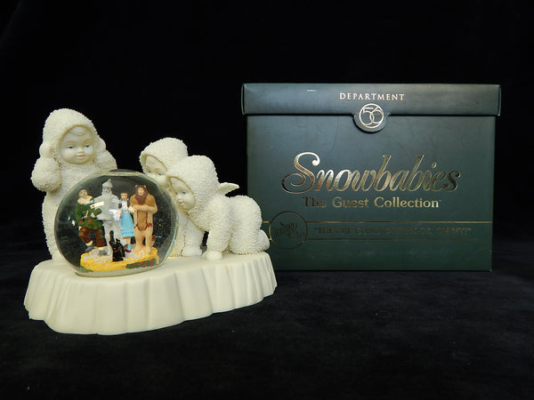 Department 56 Snowbabies - "They're Coming From Oz, Oh My!"