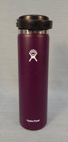 24 Ounce Wide Mouth Purple HydroFlask