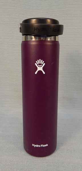 24 Ounce Wide Mouth Purple HydroFlask