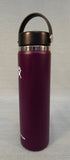 24 Ounce Wide Mouth Purple HydroFlask