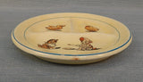 Vintage Baby Animals Child's Divided Plate