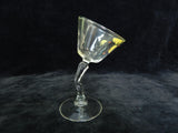 Set of 3 Gay Fad "Beau Brummel" Tipsy Glasses