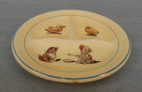 Vintage Baby Animals Child's Divided Plate