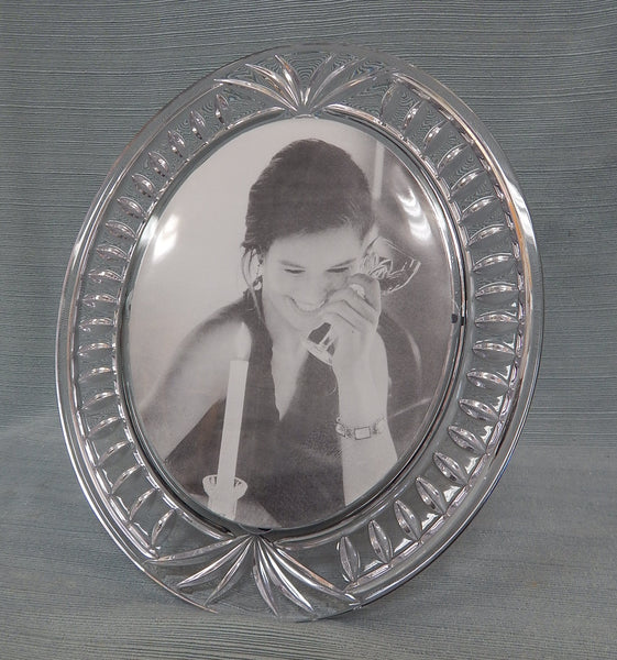 Waterford Crystal Overture Oval Picture Frame
