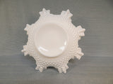 Fenton Milk Glass Hobnail Bride's Basket
