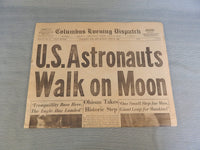 July 21, 1969 Moon NASA Landing Newspapers - Lot of 3