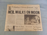 July 21, 1969 Moon NASA Landing Newspapers - Lot of 3