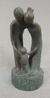 2001 Sergey Eylanbekov Alva Studios Family Circle 10" Figurine, Signed