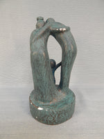 2001 Sergey Eylanbekov Alva Studios Family Circle 10" Figurine, Signed