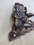 Rollerblade Viablade TX7 Inline Skates, Men's 9.5, with Salomon Pads and Carrying Case