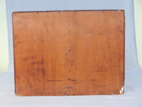 Vintage Oak 4 Drawer Library Card File