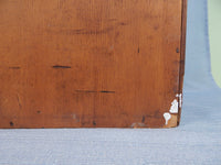 Vintage Oak 4 Drawer Library Card File