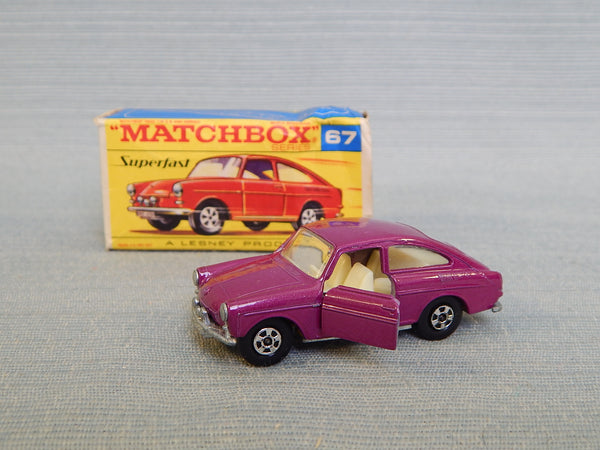 Vintage Matchbox Volkswagen 1600TL, Series 67