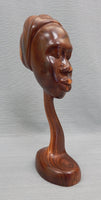 African Woman Wood Scupture