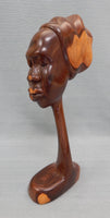 African Woman Wood Scupture