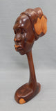 African Woman Wood Scupture