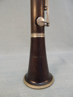 Vintage Silvertone Wooden Clarinet