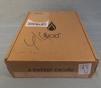 Lucid Liquid Red Polka Dots Candle Set - 5 Refillable Candles + Liquid - Brand New!
