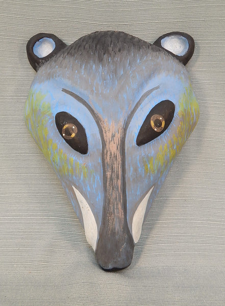 Ceramic Wild Animal Wall Mask