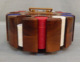 Wooden Poker Chip Carousel