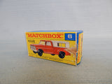 Vintage Matchbox New 6 Ford Truck