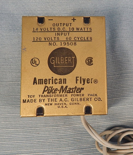 Gilbert American Flyer Pike-Master Toy Transformer No. 19508 - Untested