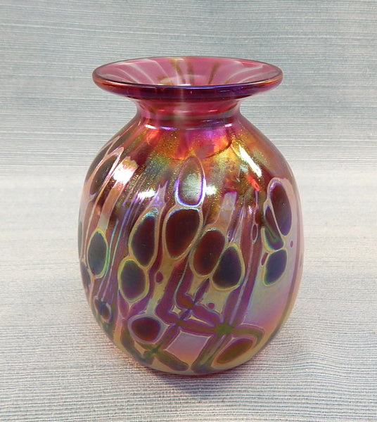 Art Glass Vase by Rick Hunter