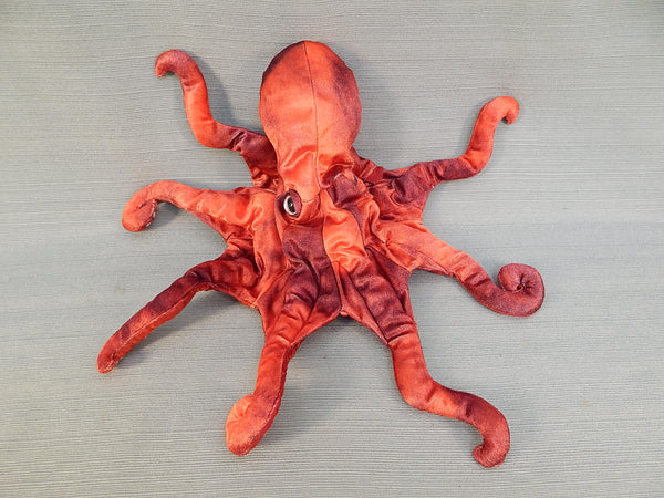 Folkmanis Red Octopus Hand Puppet