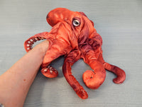 Folkmanis Red Octopus Hand Puppet
