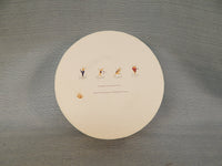 Pottery Barn Reindeer Appetizer Plates - Set of 4 (Dasher, Dancer, Prancer & Vixen)