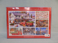 1000 Piece Christmas VW Bus Eurographics Puzzle - Brand New!
