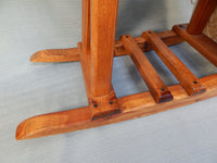 21" Wooden Rocking Horse with Yarn Mane and Tail