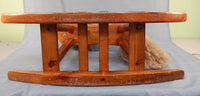21" Wooden Rocking Horse with Yarn Mane and Tail