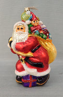 1996 Christopher Radko Santa Ornament