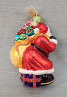 1996 Christopher Radko Santa Ornament