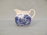Liberty Blue Historic Colonial Scenes Sugar and Creamer