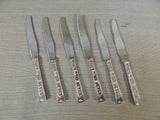 Set of 6 Israeli Spreader Knives